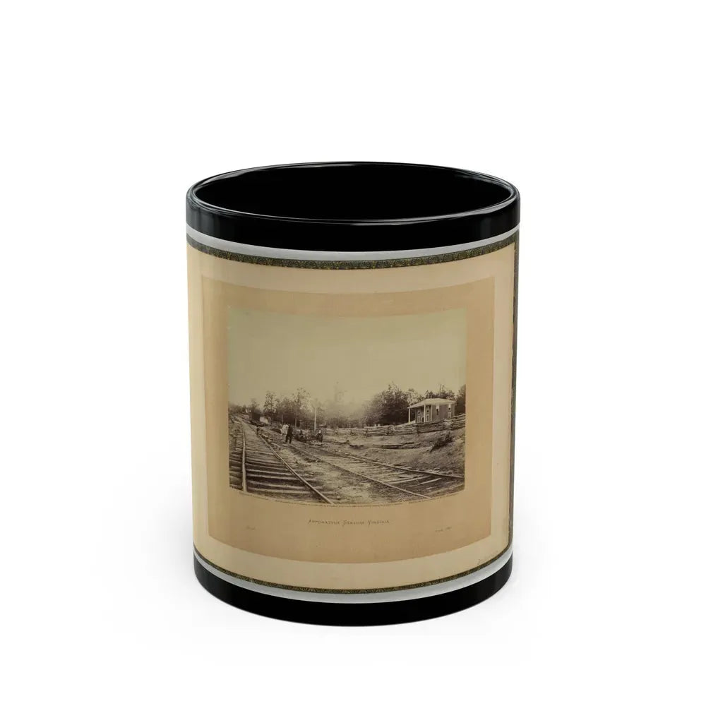 Appomattox Station, Virginia (U.S. Civil War) Black Coffee Mug 11oz - Go Mug Yourself