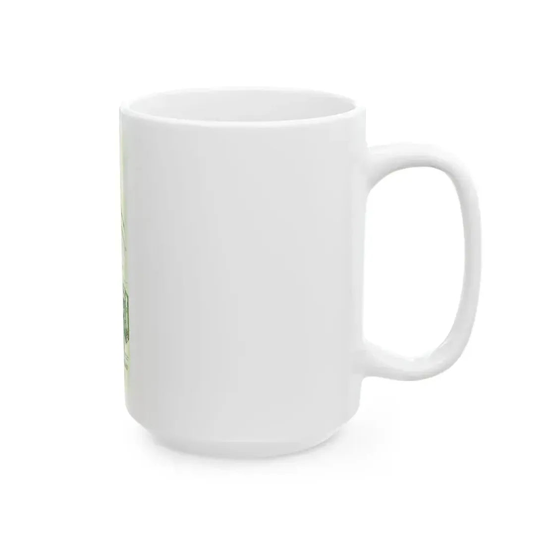 April Showers, Cheramy ad, Ladie's Home Journal, November 1945 - White Coffee Mug - Go Mug Yourself