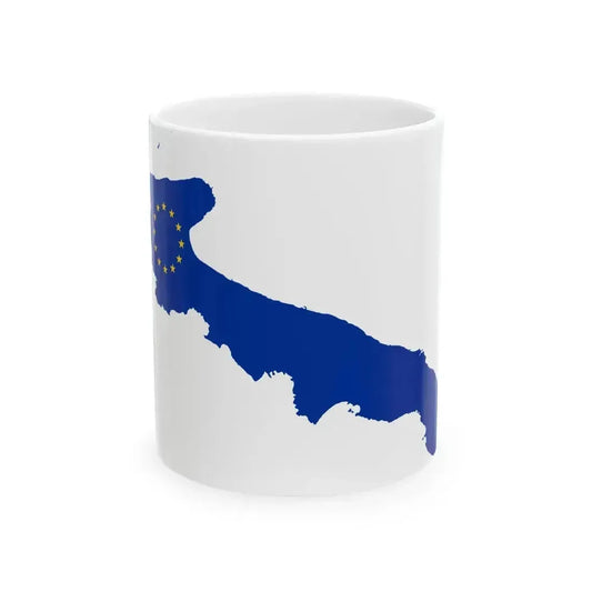 Apulia EU (Italy) White Coffee Mug 11oz - Go Mug Yourself