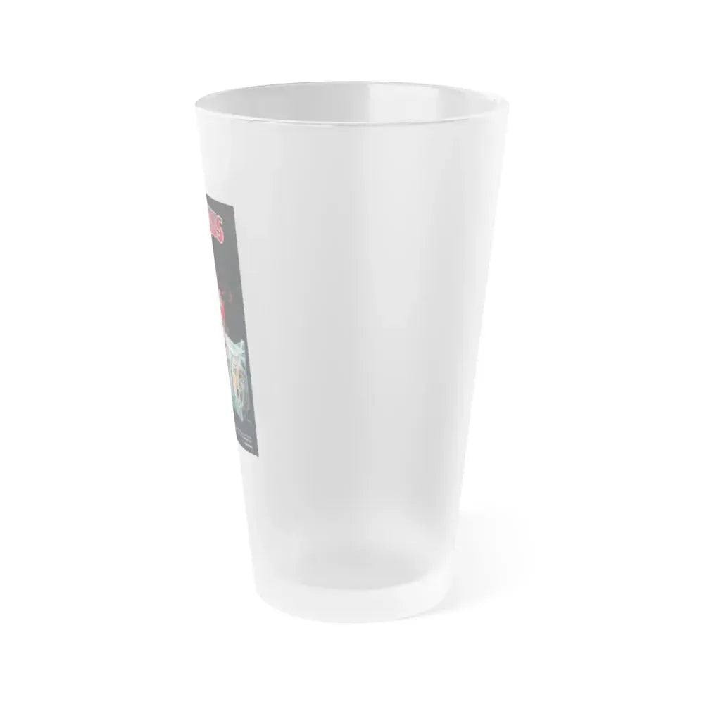 AQUARIUS (STAGEFRIGHT) 1987 Movie Poster - Frosted Pint Glass 16oz - Go Mug Yourself
