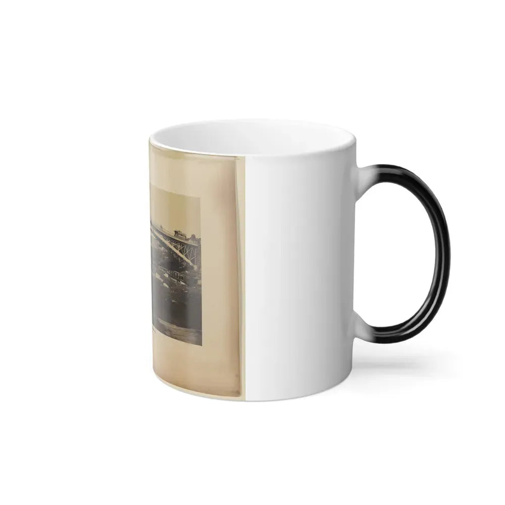 Aqueduct Bridge, Georgetown, D.C., Erected by Maj. Gen. M.C. Meigs (U.S. Civil War) Color Changing Coffee Mug 11oz - Go Mug Yourself
