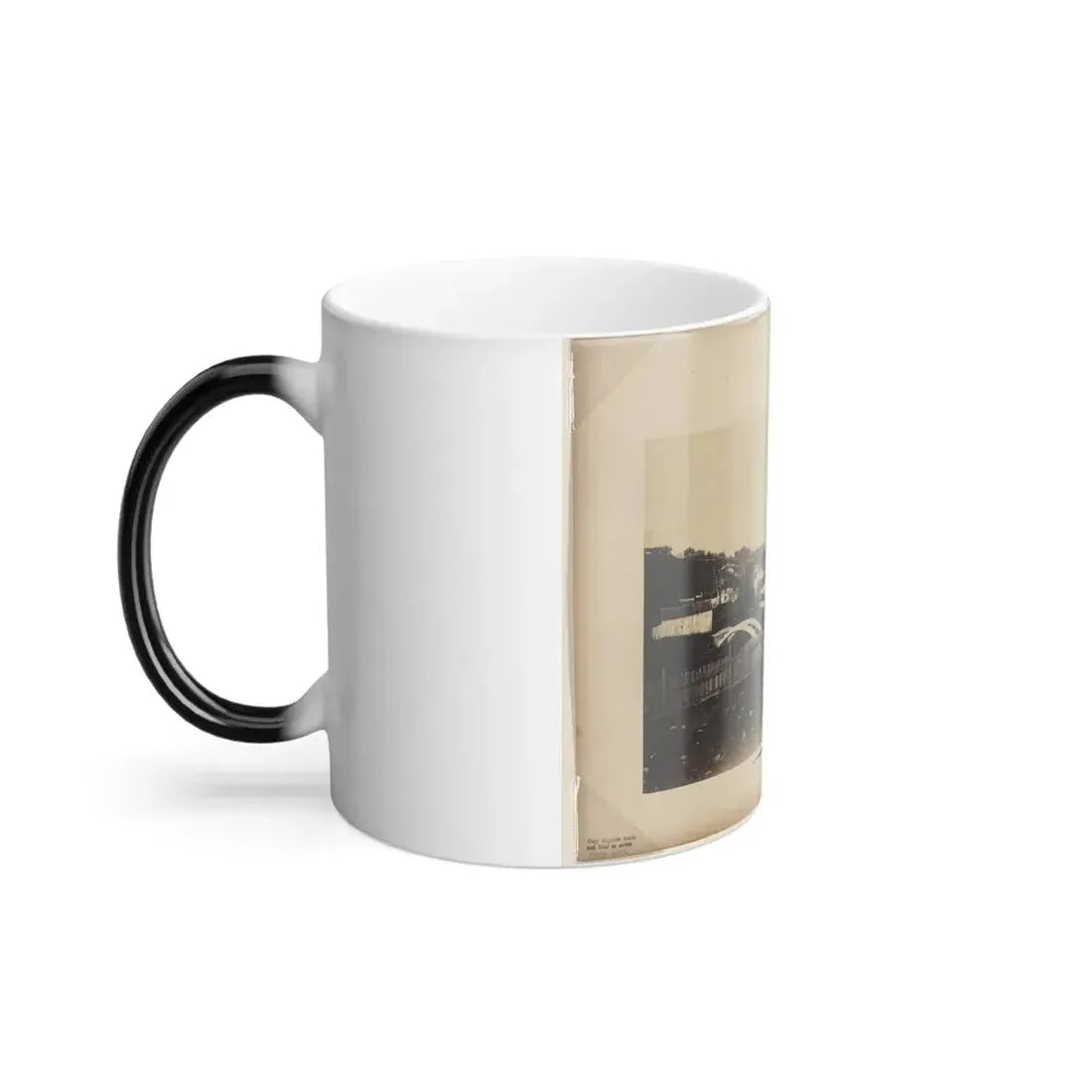 Aqueduct Bridge, Georgetown, D.C., Looking Toward Washington (U.S. Civil War) Color Changing Coffee Mug 11oz - Go Mug Yourself