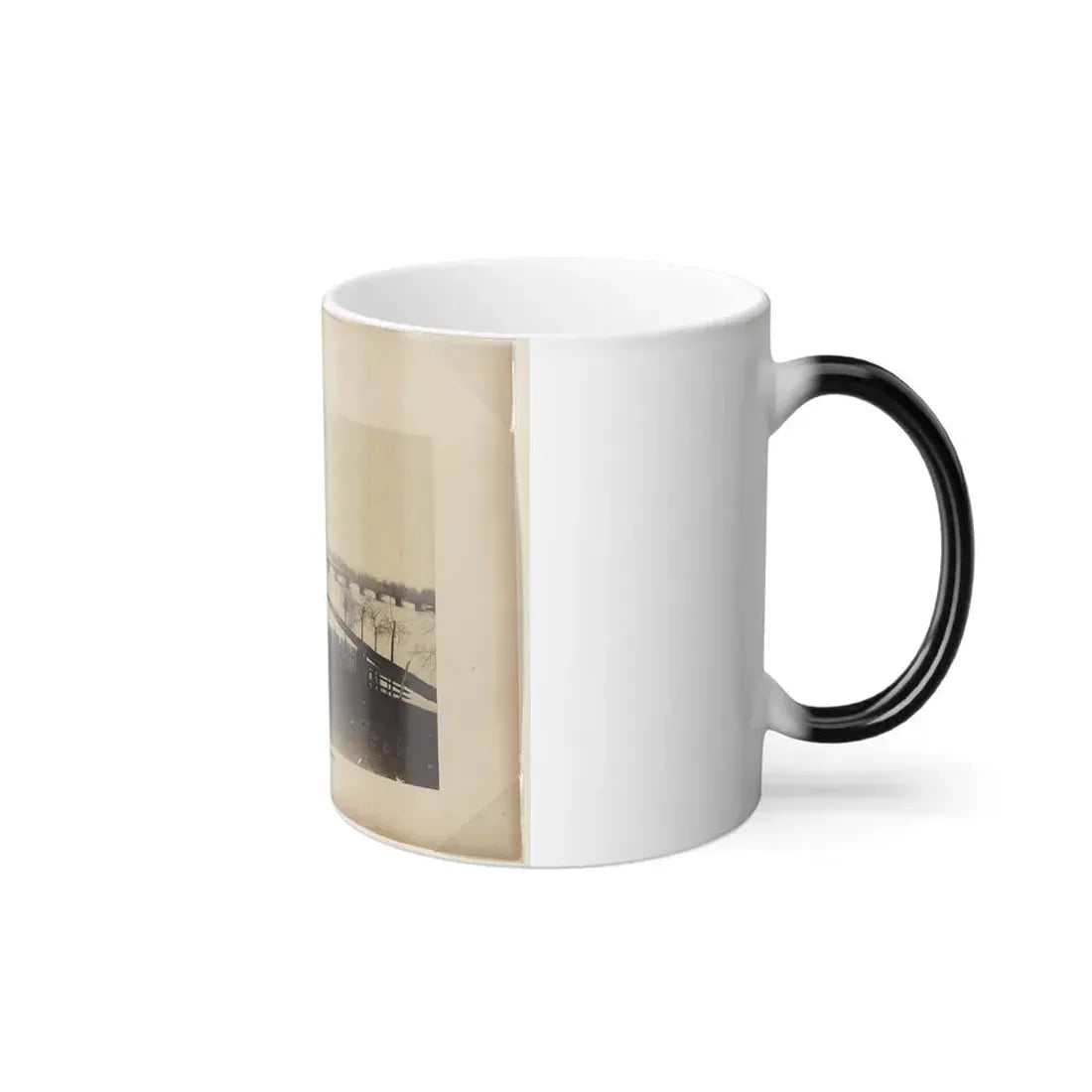 Aqueduct Bridge, Georgetown, D.C., Looking Toward Washington (U.S. Civil War) Color Changing Coffee Mug 11oz - Go Mug Yourself