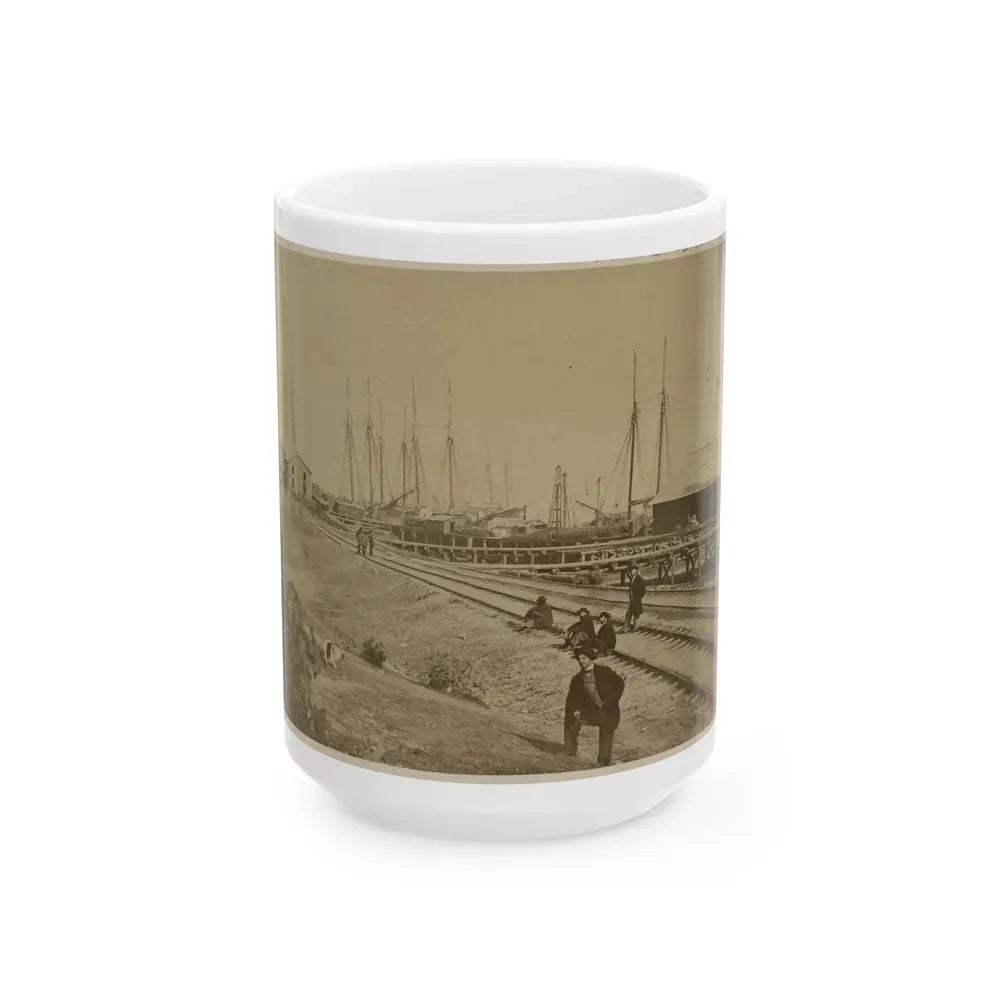 Aquia Creek Landing (U.S. Civil War) White Coffee Mug 15oz - Go Mug Yourself