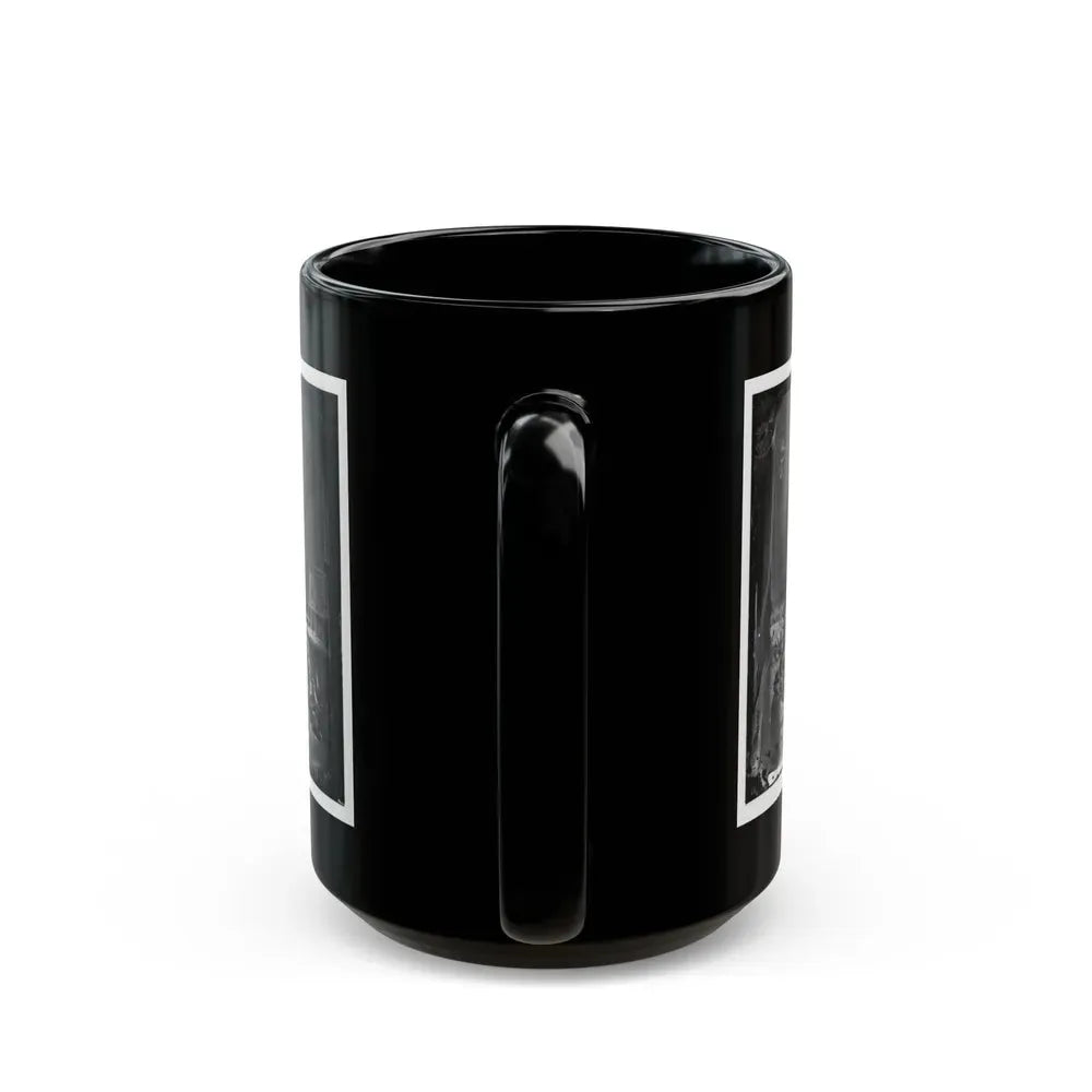 Aquia Creek Landing, Va. Embarkation Of 9th Army Corps For Fort Monroe (U.S. Civil War) Black Coffee Mug - Go Mug Yourself