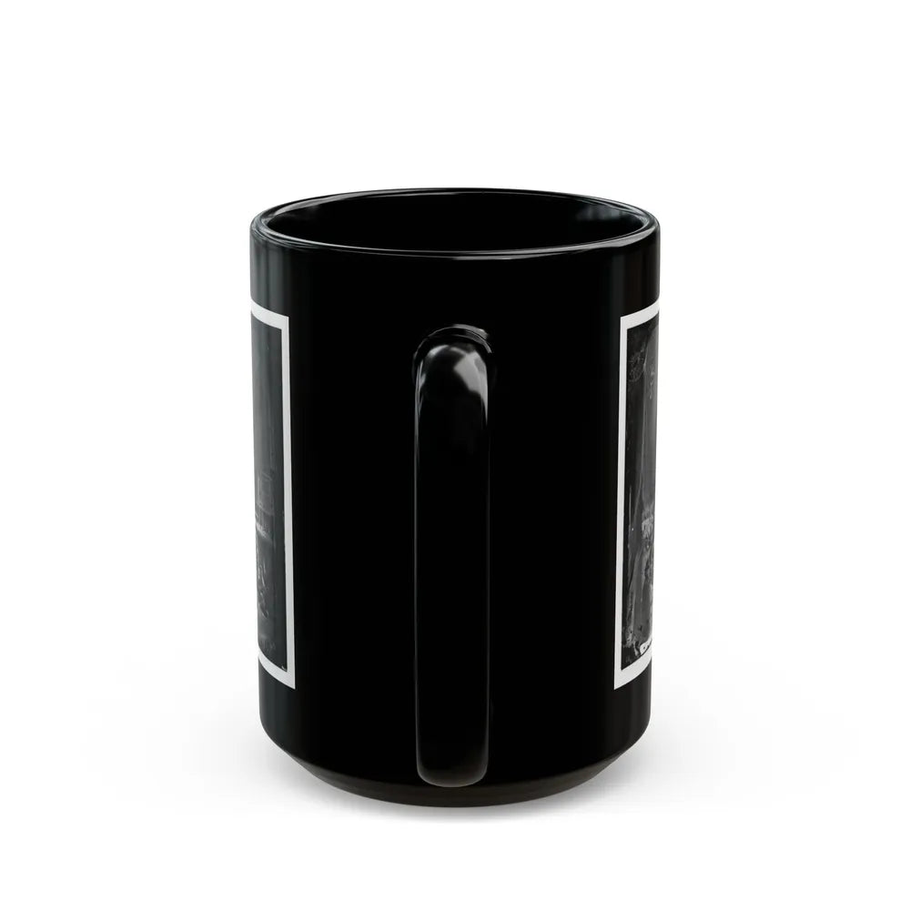 Aquia Creek Landing, Va. Embarkation Of 9th Army Corps For Fort Monroe (U.S. Civil War) Black Coffee Mug-Go Mug Yourself