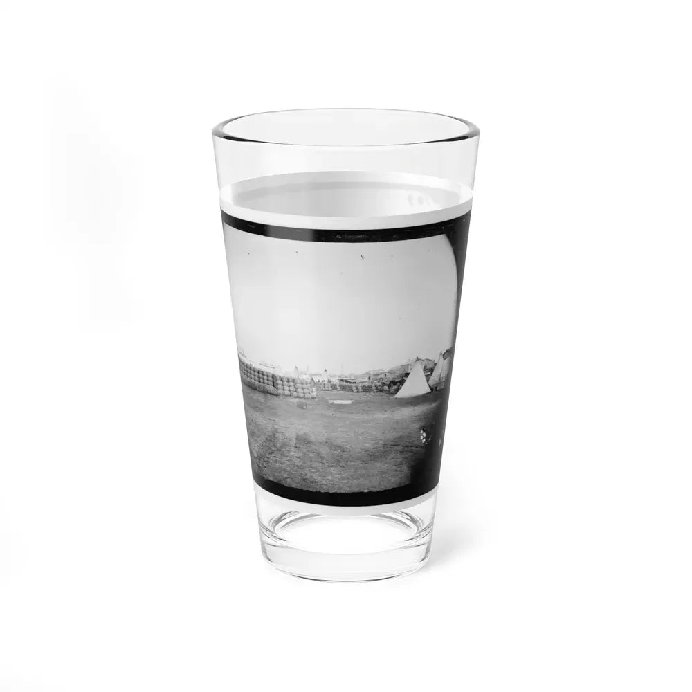 Aquia Creek Landing, Virginia. View From Commissary Department (U.S. Civil War) Pint Glass 16oz - Go Mug Yourself