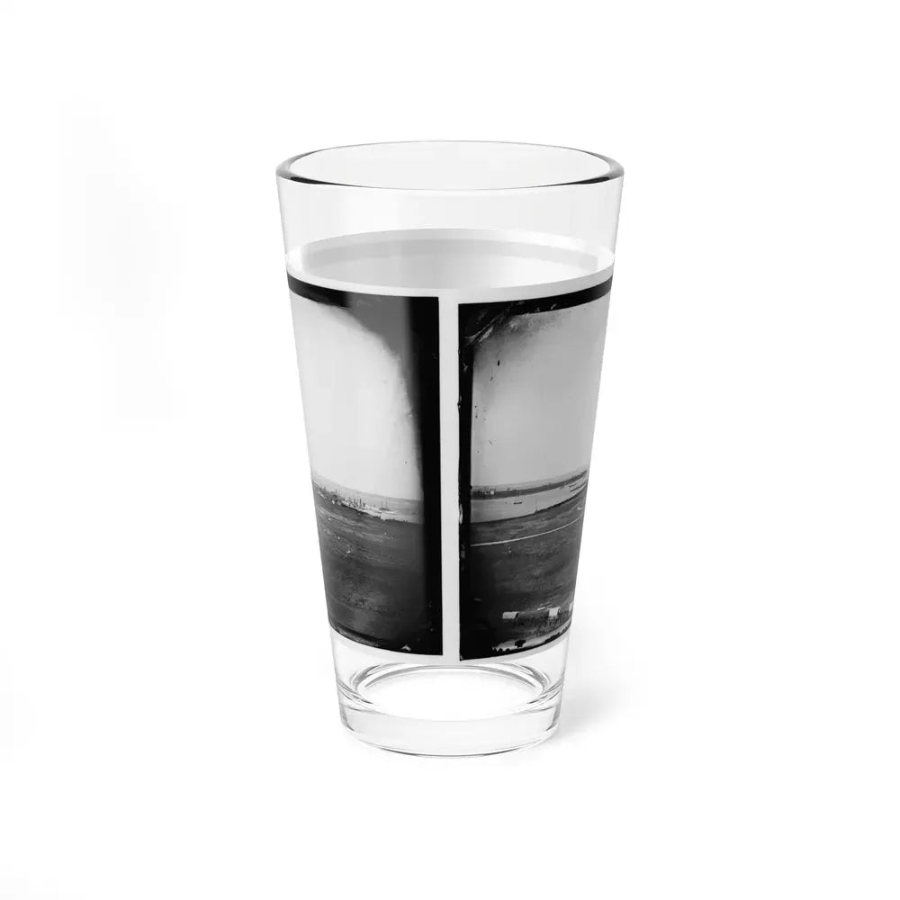 Aquia Creek Landing, Virginia. View Of Federal Supply Depot (U.S. Civil War) Pint Glass 16oz - Go Mug Yourself