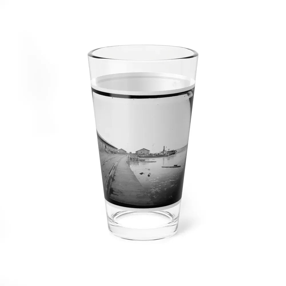 Aquia Creek Landing, Virginia. View Of Wharf (U.S. Civil War) Pint Glass 16oz - Go Mug Yourself
