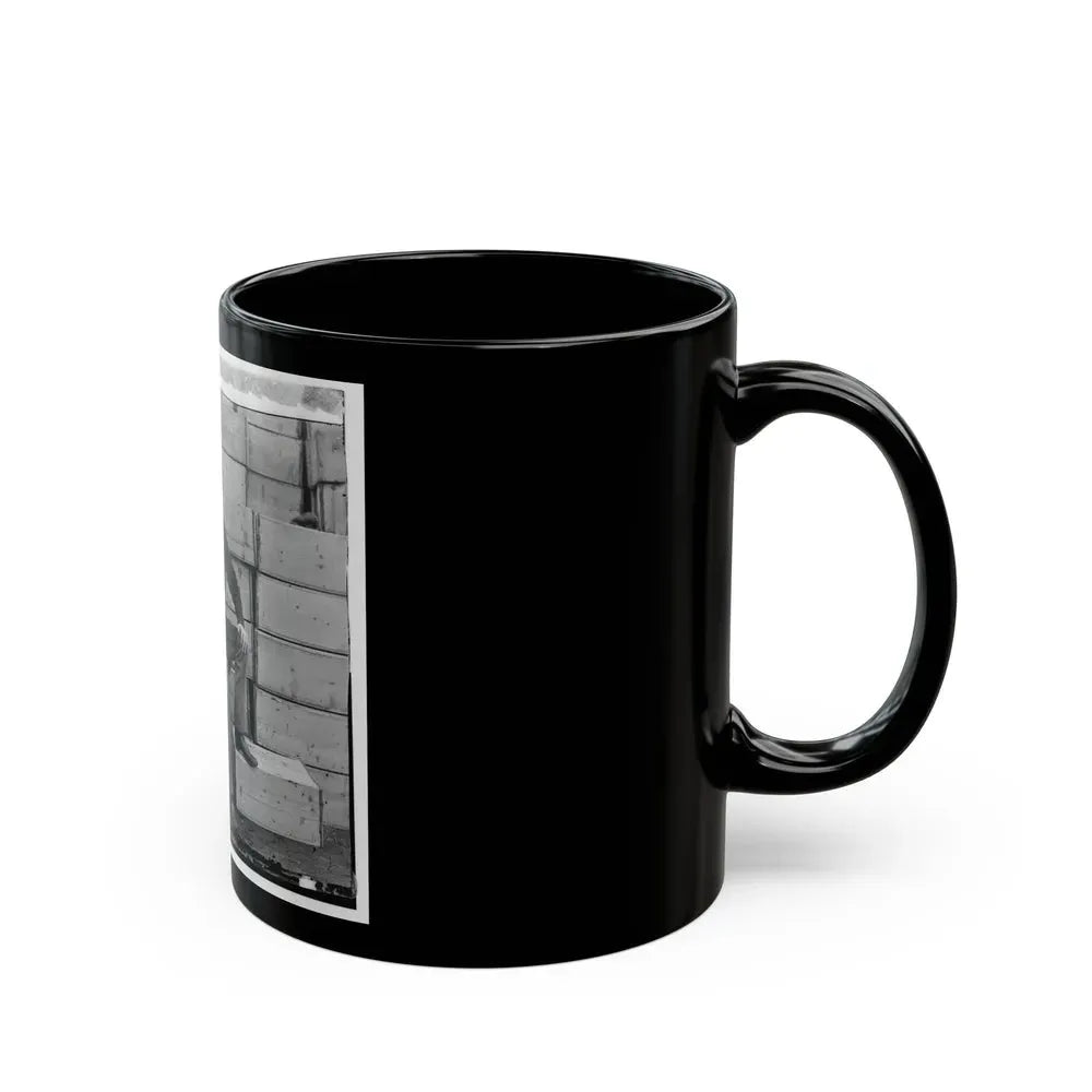 Aquia Creek, Virginia. Captain J.W. Forsyth, The Provost Marshall (U.S. Civil War) Black Coffee Mug - Go Mug Yourself