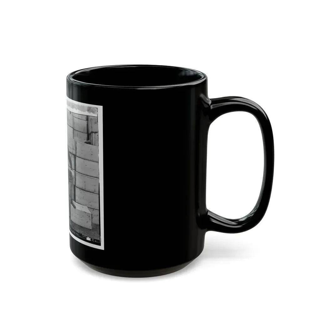 Aquia Creek, Virginia. Captain J.W. Forsyth, The Provost Marshall (U.S. Civil War) Black Coffee Mug - Go Mug Yourself