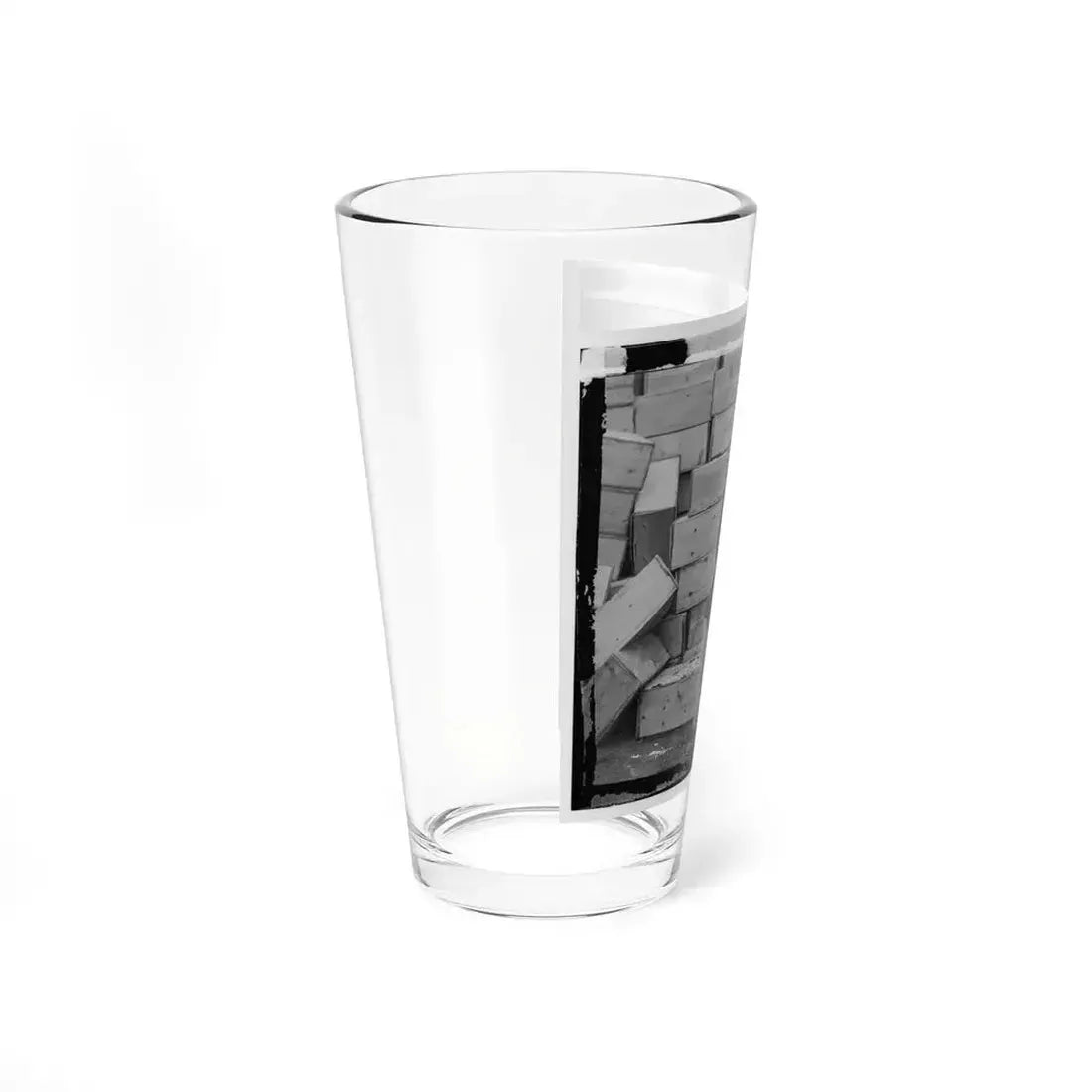 Aquia Creek, Virginia. Captain J.W. Forsyth, The Provost Marshall (U.S. Civil War) Pint Glass 16oz - Go Mug Yourself