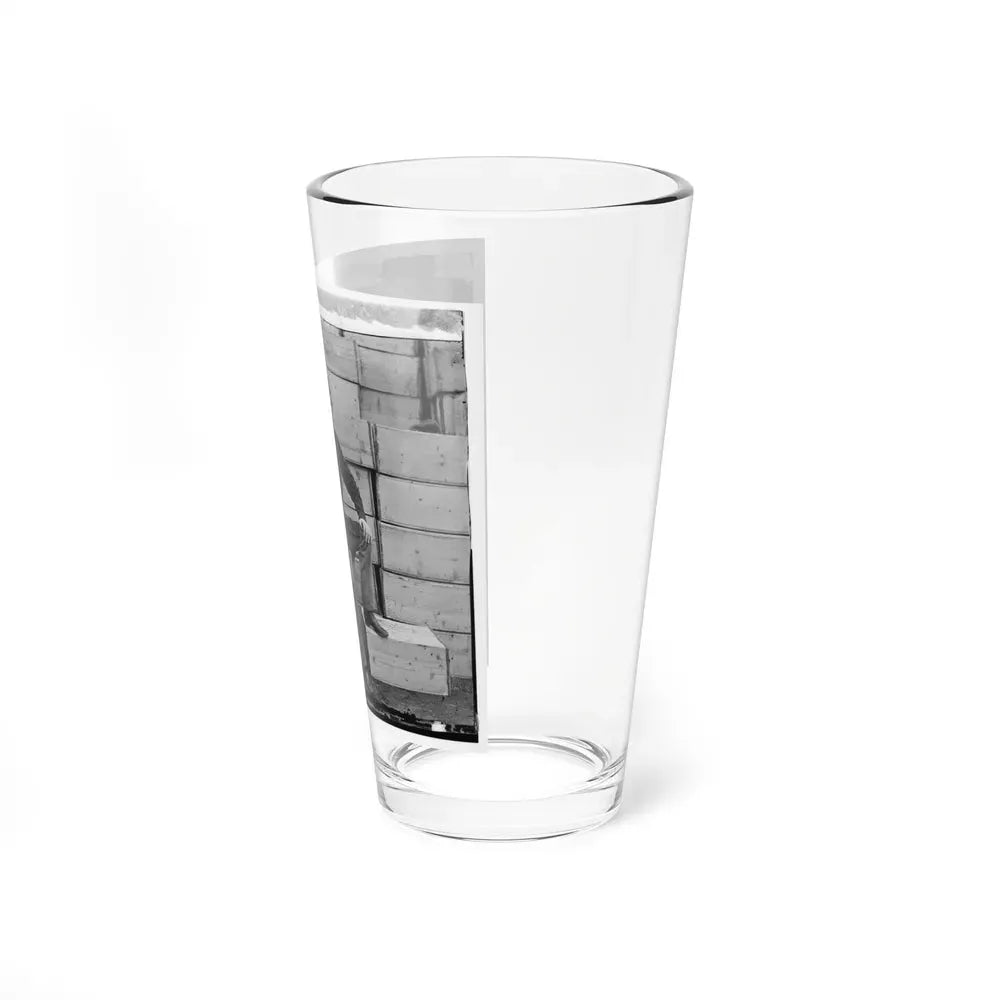 Aquia Creek, Virginia. Captain J.W. Forsyth, The Provost Marshall (U.S. Civil War) Pint Glass 16oz - Go Mug Yourself