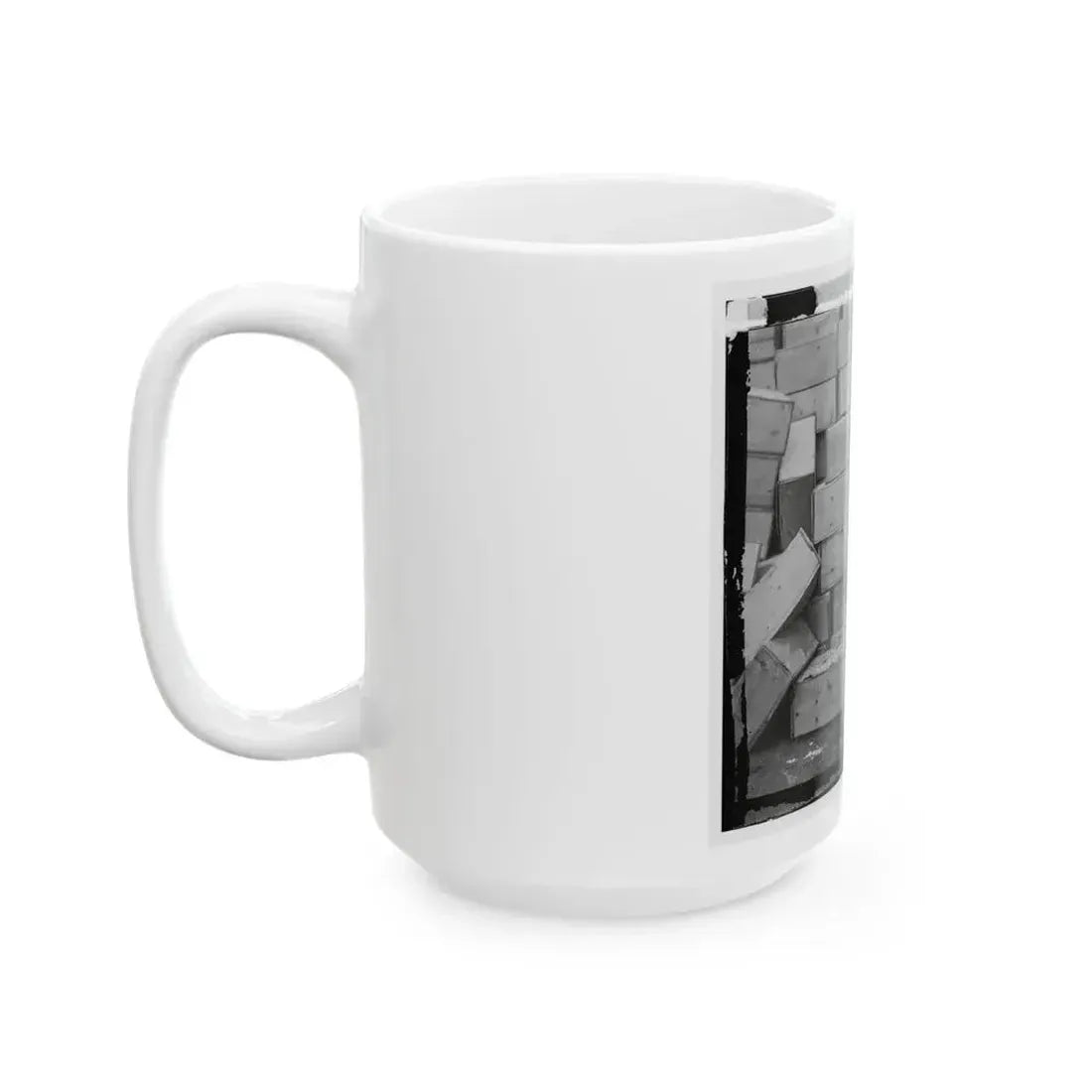 Aquia Creek, Virginia. Captain J.W. Forsyth, The Provost Marshall (U.S. Civil War) White Coffee Mug - Go Mug Yourself