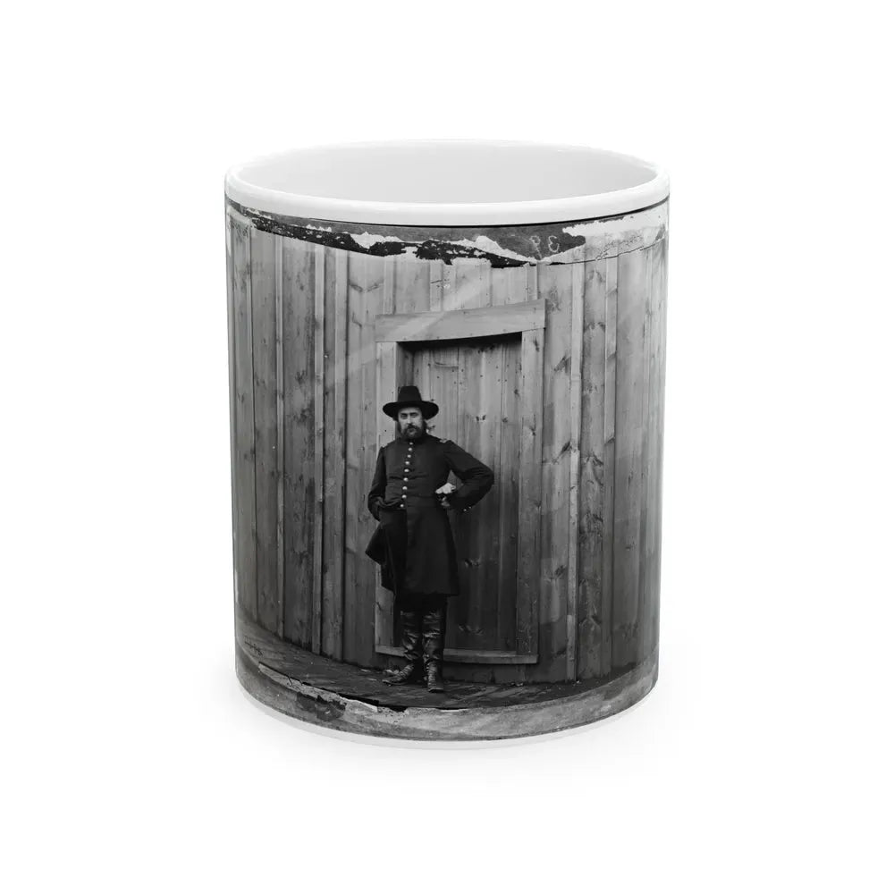 Aquia Crek Landing, Virginia. Capt. T.E. Hall, Assist. Quartermaster (U.S. Civil War) White Coffee Mug 11oz - Go Mug Yourself