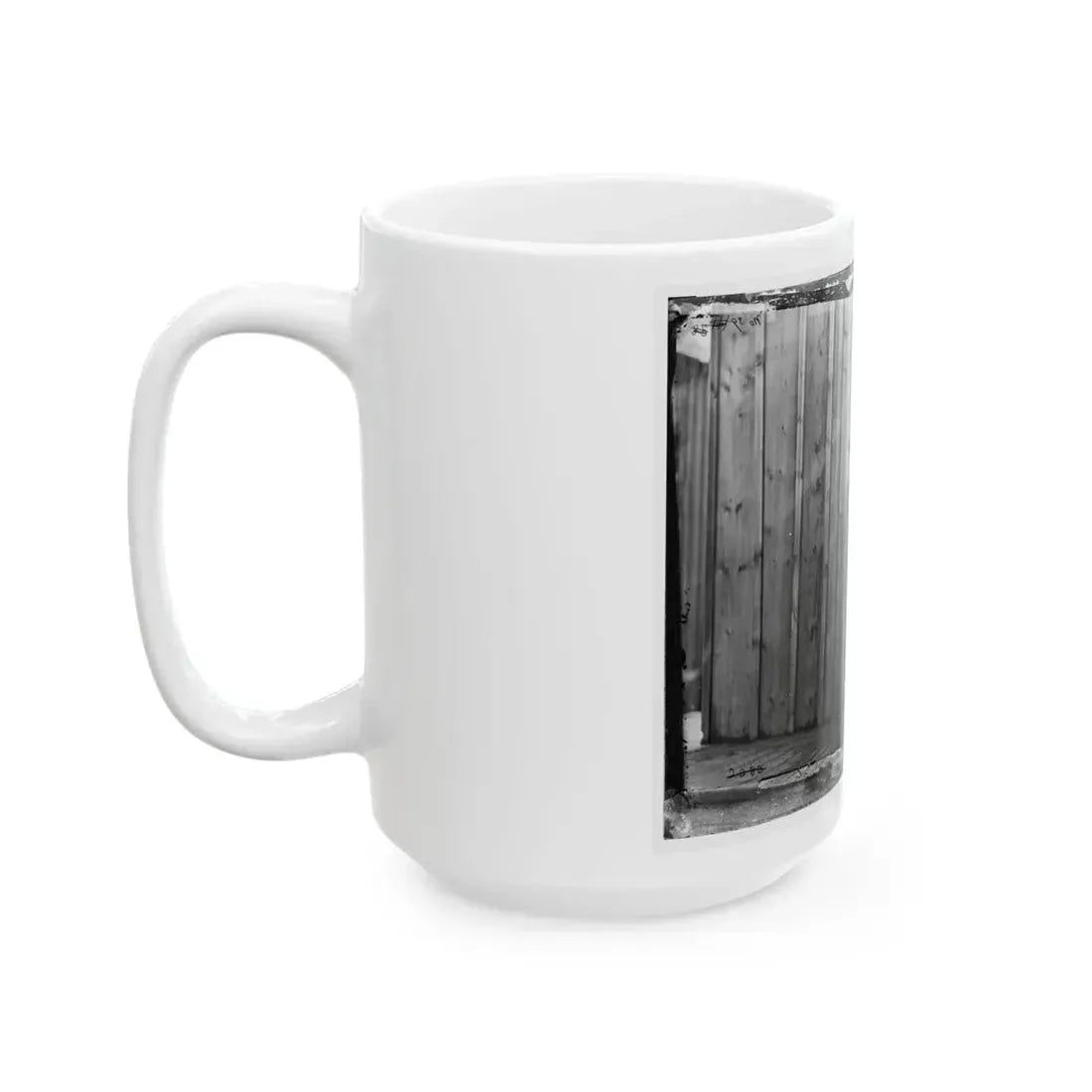 Aquia Crek Landing, Virginia. Capt. T.E. Hall, Assist. Quartermaster (U.S. Civil War) White Coffee Mug - Go Mug Yourself