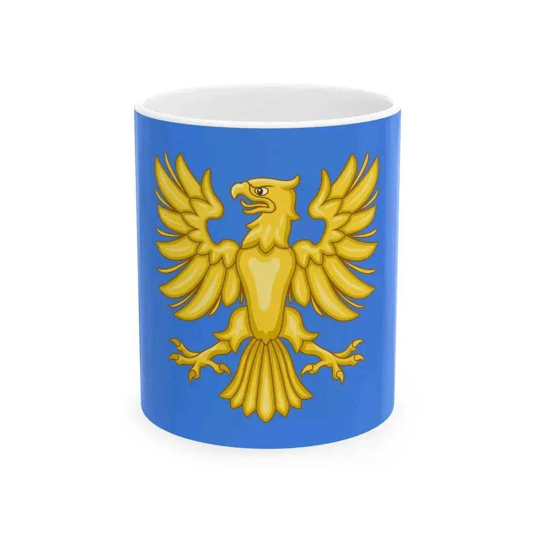 Aquileia-Bandiera (Italy) White Coffee Mug 11oz - Go Mug Yourself