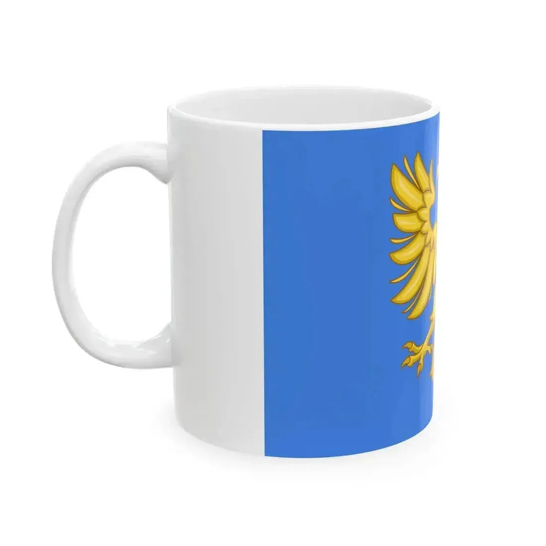 Aquileia-Bandiera (Italy) White Coffee Mug - Go Mug Yourself