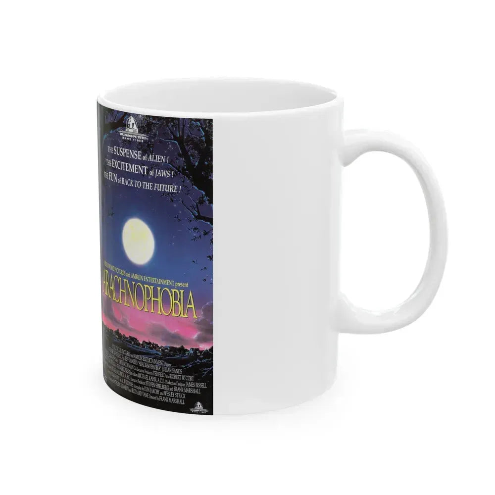 ARACHNOPHOBIA (VHS COVER) - White Coffee Mug - Go Mug Yourself