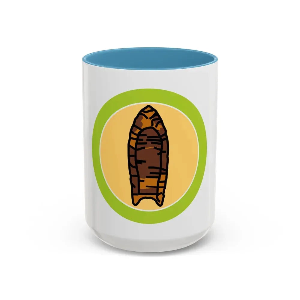 Archaeology (Boy Scout Merit Badge) Accent Coffee Mug - Go Mug Yourself
