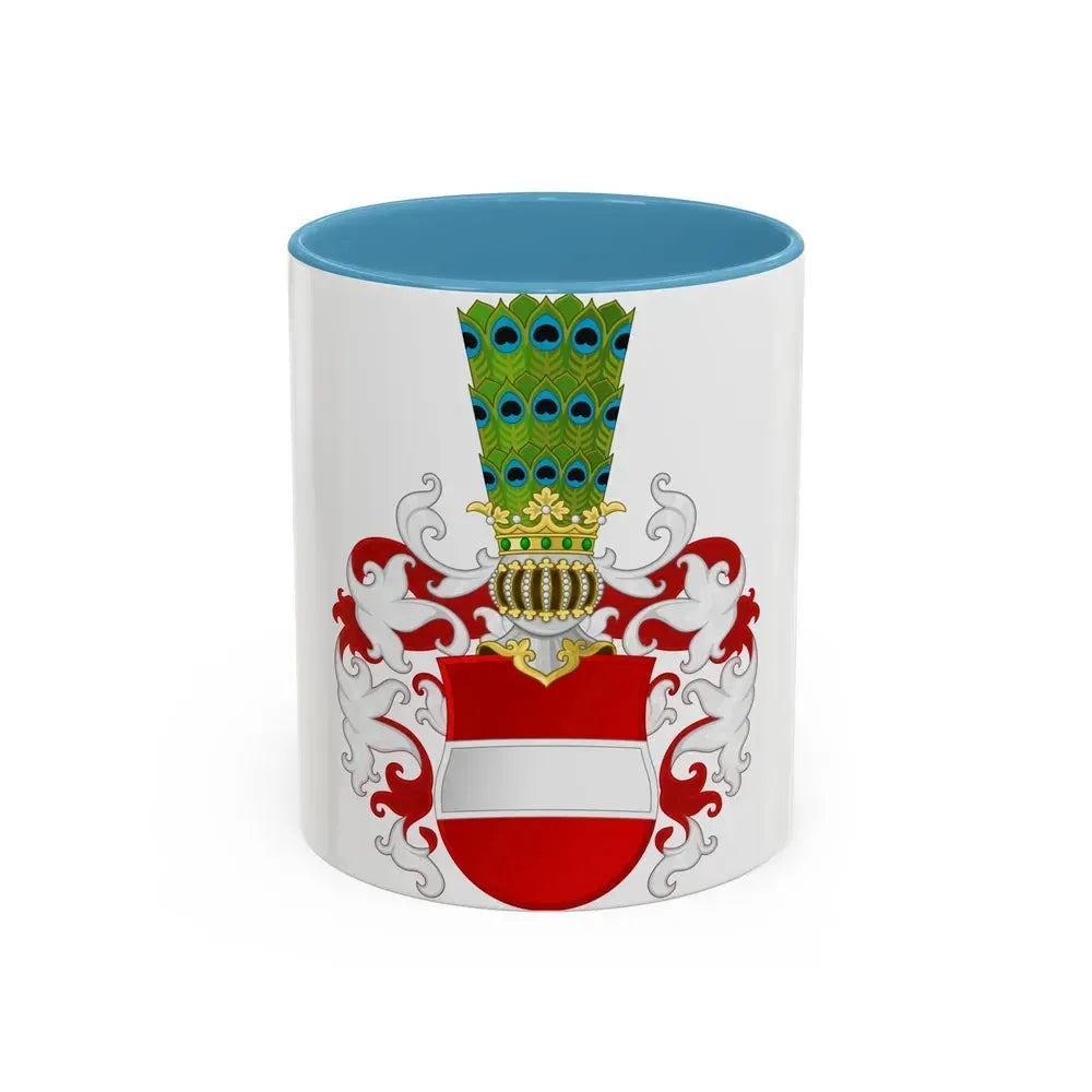 Archduchy of Austria - Accent Coffee Mug 11oz Light Blue - Go Mug Yourself