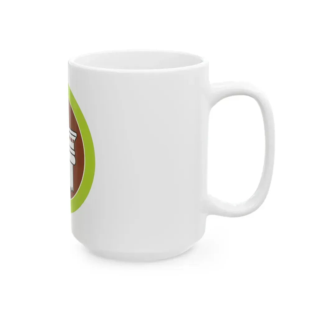 Architecture (Boy Scout Merit Badge) White Coffee Mug - Go Mug Yourself