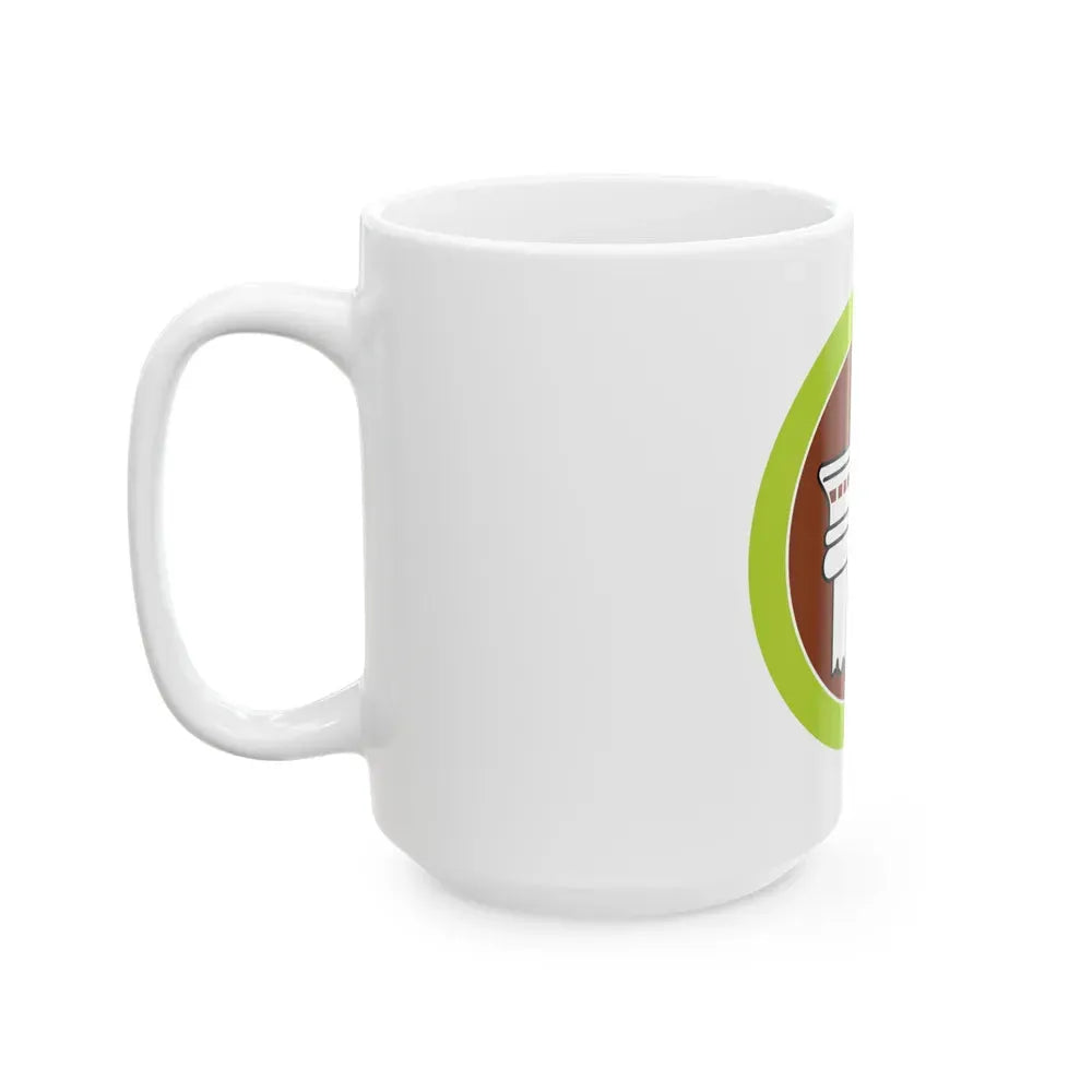 Architecture (Boy Scout Merit Badge) White Coffee Mug - Go Mug Yourself