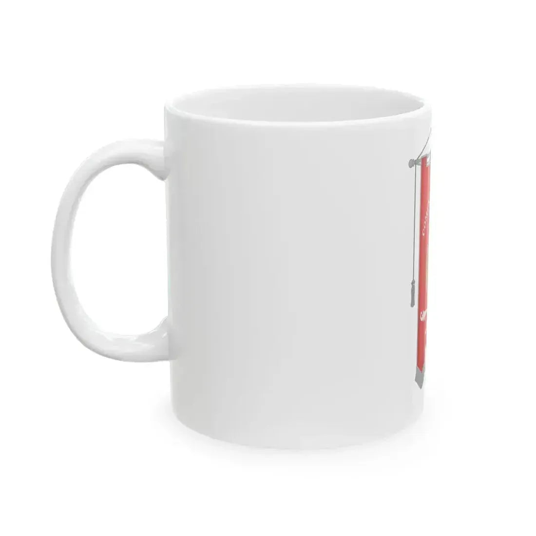 Arcidosso-Gonfalone (Italy) White Coffee Mug - Go Mug Yourself