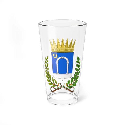 Arcola-Stemma (Italy) (Coat of Arms) Pint Glass 16oz 16oz - Go Mug Yourself