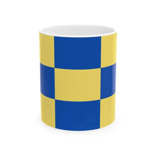Arconate-Bandiera (Italy) White Coffee Mug 11oz - Go Mug Yourself