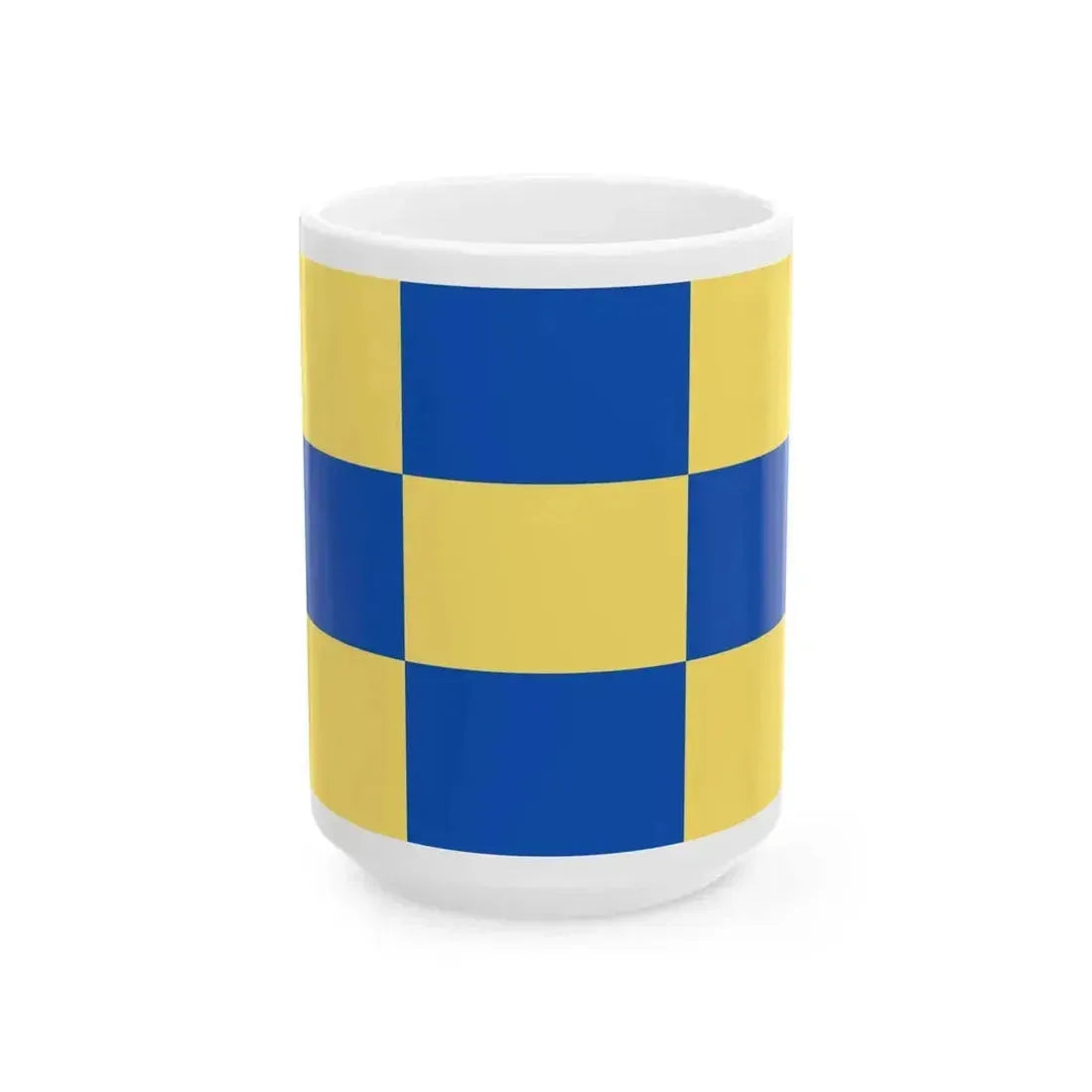 Arconate-Bandiera (Italy) White Coffee Mug 15oz - Go Mug Yourself
