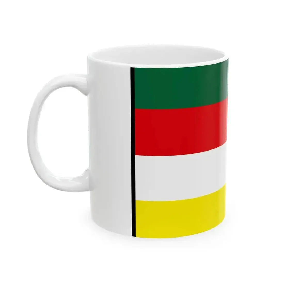 Ardanovce Topolcany Flag (Slovakia) White Coffee Mug - Go Mug Yourself