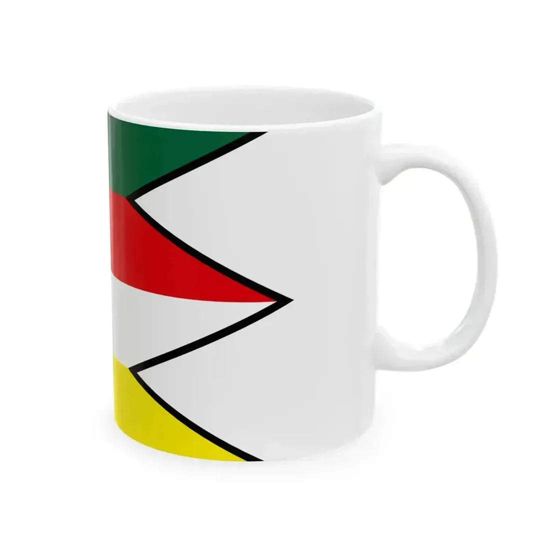 Ardanovce Topolcany Flag (Slovakia) White Coffee Mug - Go Mug Yourself
