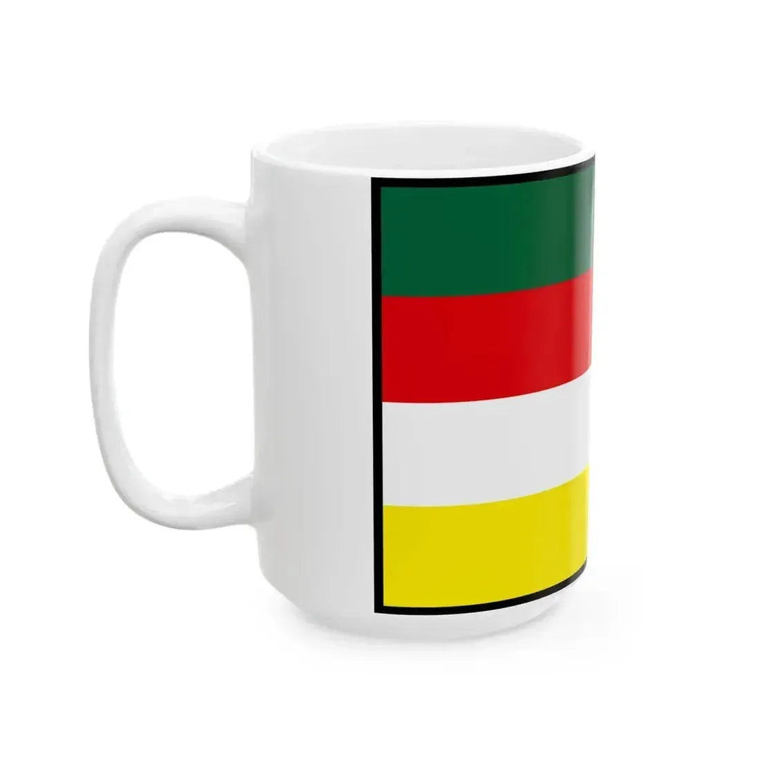 Ardanovce Topolcany Flag (Slovakia) White Coffee Mug - Go Mug Yourself