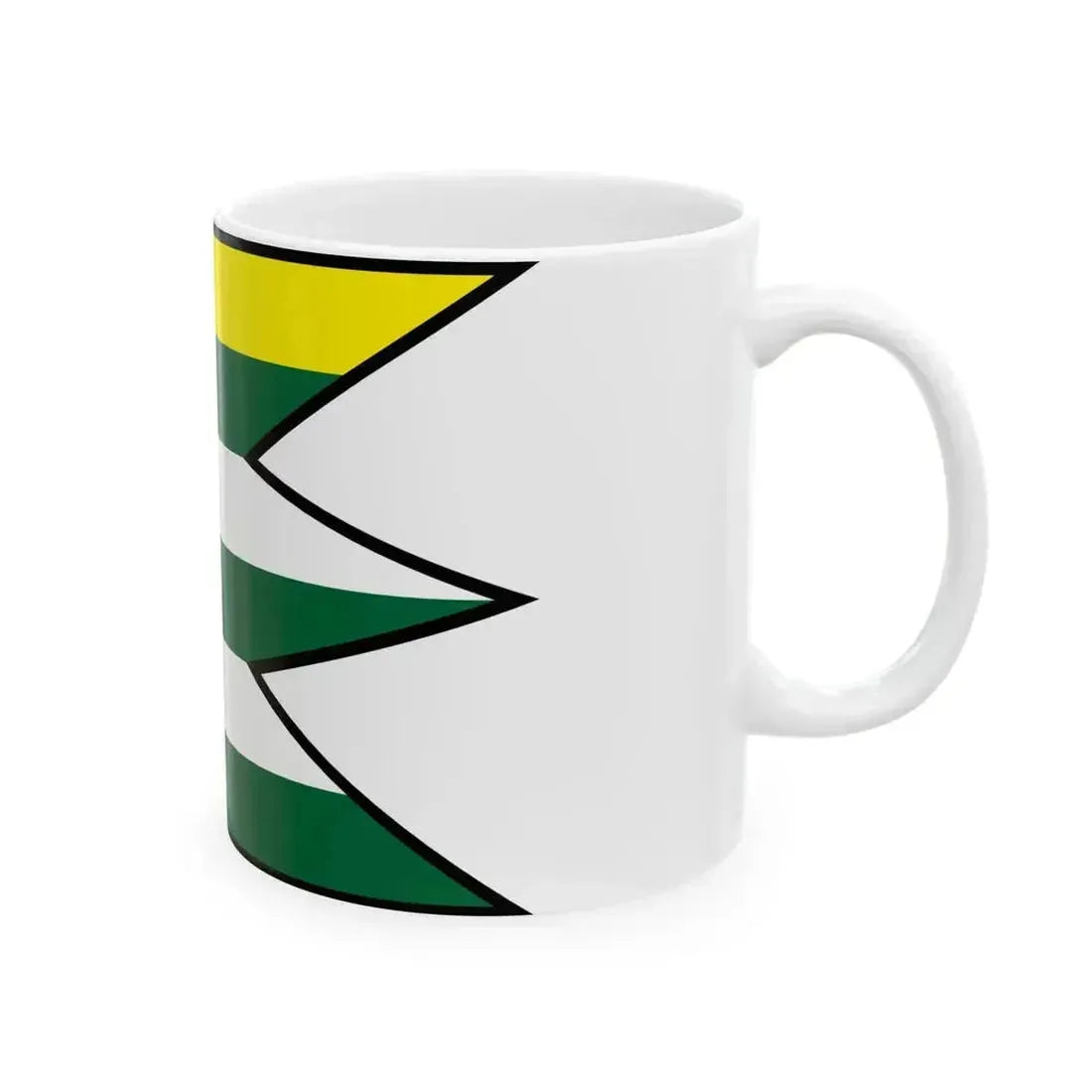 Ardovo Roznava Flag (Slovakia) White Coffee Mug - Go Mug Yourself