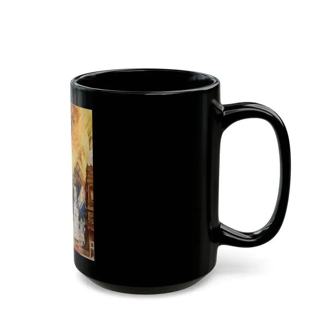 Are there Giant Frogs in your Future, 1953 - Black Coffee Mug - Go Mug Yourself