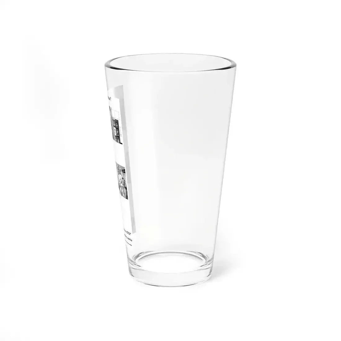 Are you in the know, Kotex ad, Redbook, September 1950 (Magazine Illustration) Pint Glass 16oz - Go Mug Yourself