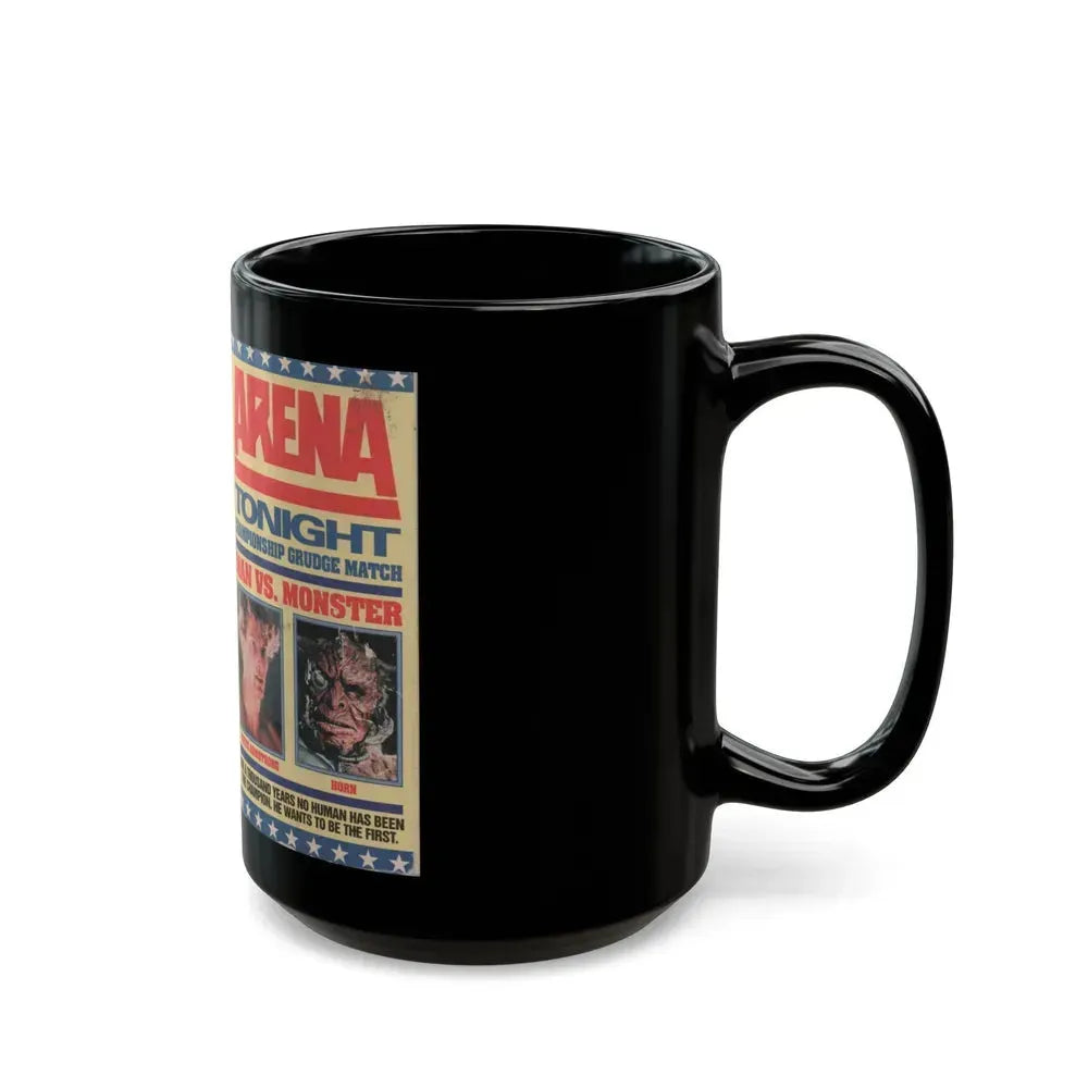 ARENA (VHS COVER) - Black Coffee Mug - Go Mug Yourself