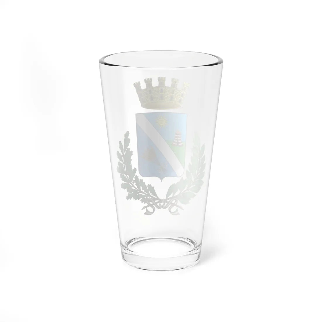Arese-Stemma (Italy) (Coat of Arms) Pint Glass 16oz - Go Mug Yourself