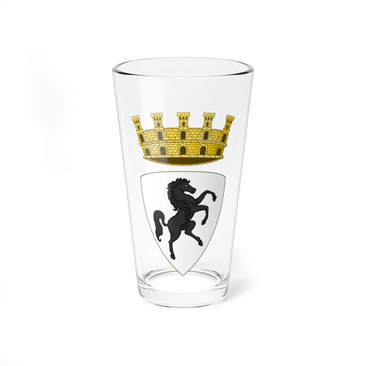 Arezzo-Stemma (Italy) (Coat of Arms) Pint Glass 16oz 16oz - Go Mug Yourself