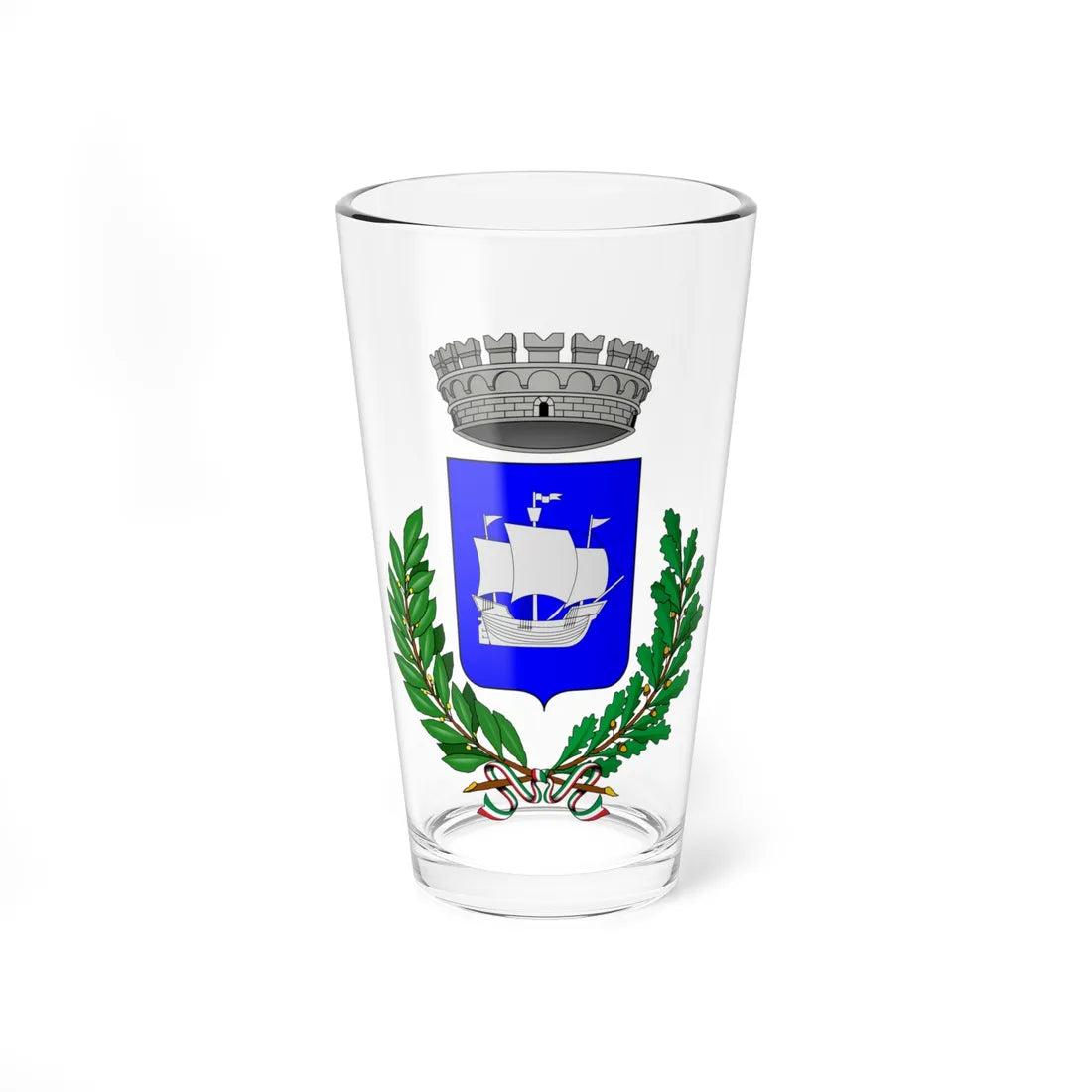 Arguello-Stemma (Italy) (Coat of Arms) Pint Glass 16oz 16oz - Go Mug Yourself