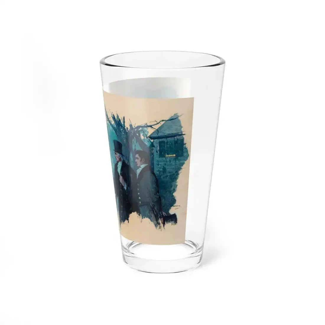 Aristocrats on the Town (Magazine Illustration) Pint Glass 16oz - Go Mug Yourself