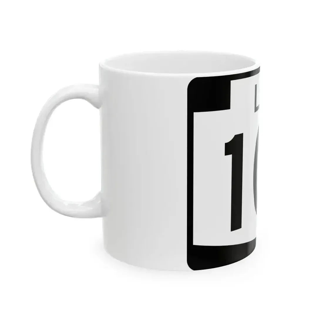 Arizona 101 (Arizona) (Road Sign) White Coffee Mug - Go Mug Yourself