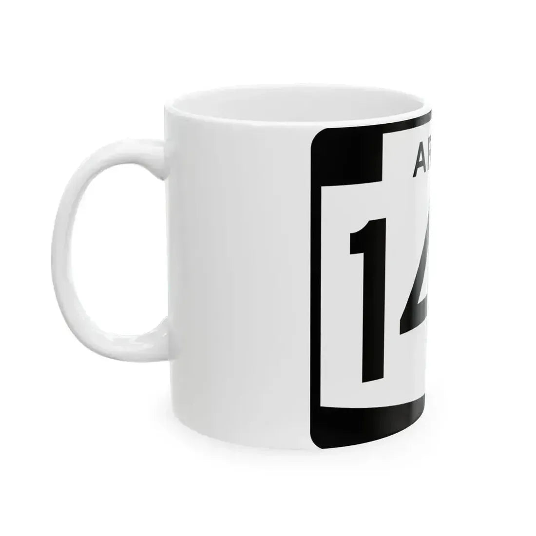 Arizona 143 (Arizona) (Road Sign) White Coffee Mug - Go Mug Yourself