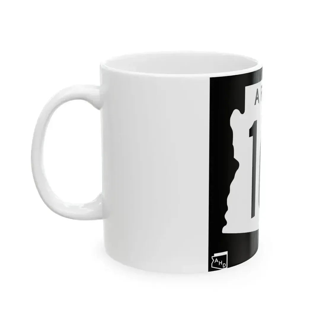 Arizona 160 1963 (Arizona) (Road Sign) White Coffee Mug - Go Mug Yourself