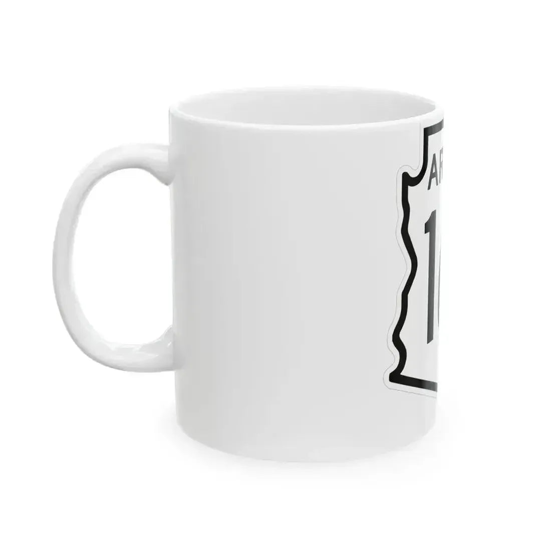 Arizona 164 1956 (Arizona) (Road Sign) White Coffee Mug - Go Mug Yourself