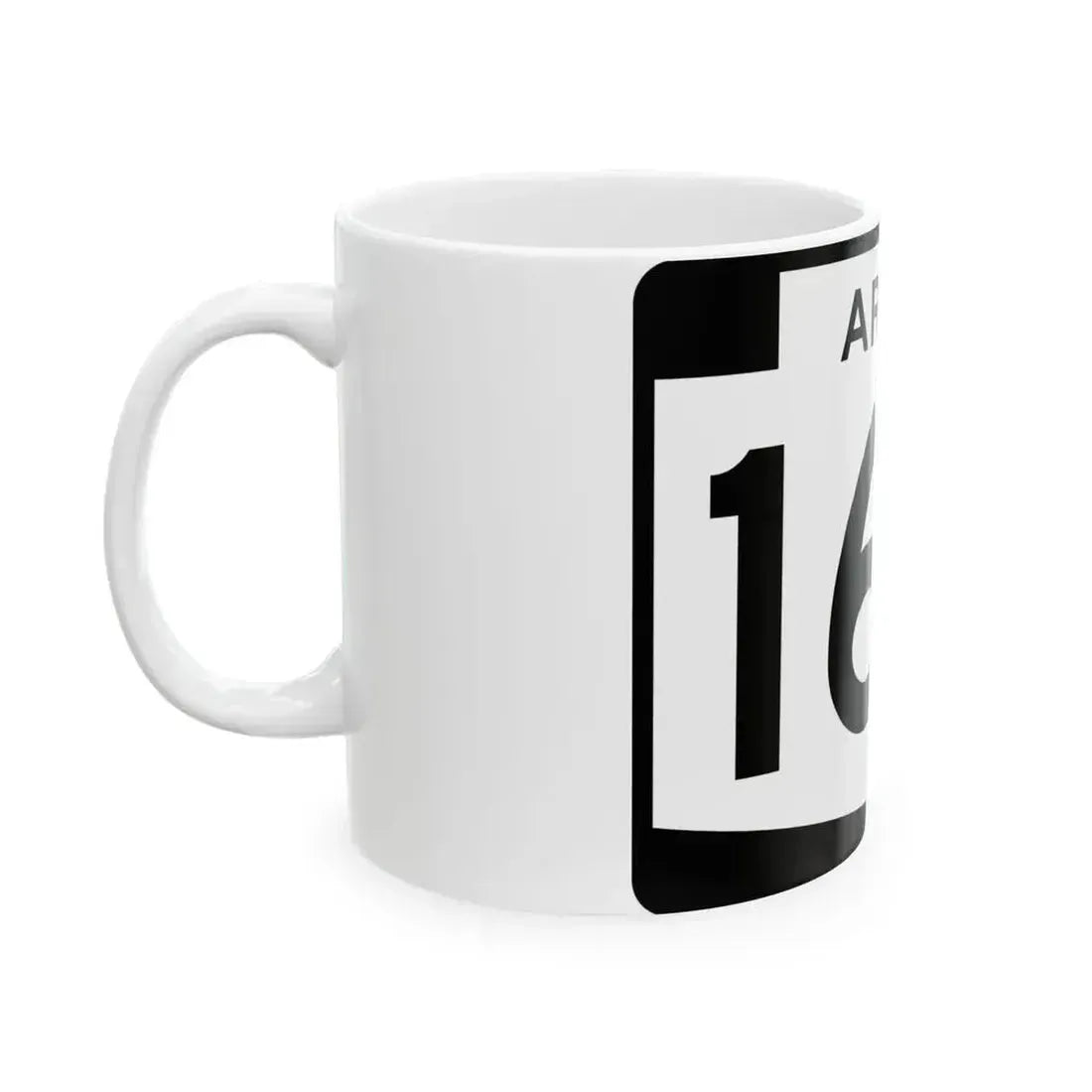 Arizona 164 (Arizona) (Road Sign) White Coffee Mug - Go Mug Yourself