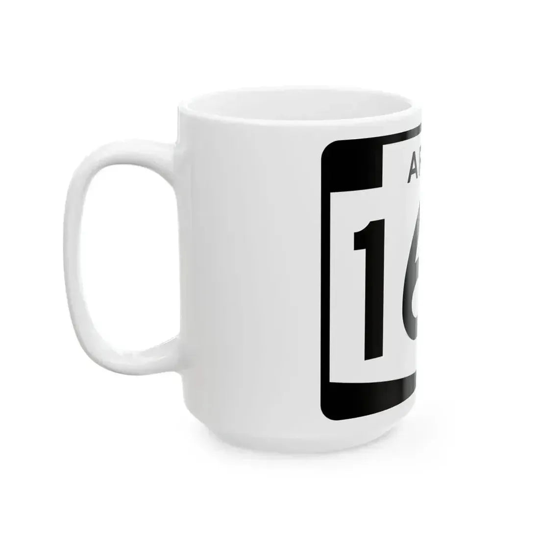 Arizona 164 (Arizona) (Road Sign) White Coffee Mug - Go Mug Yourself