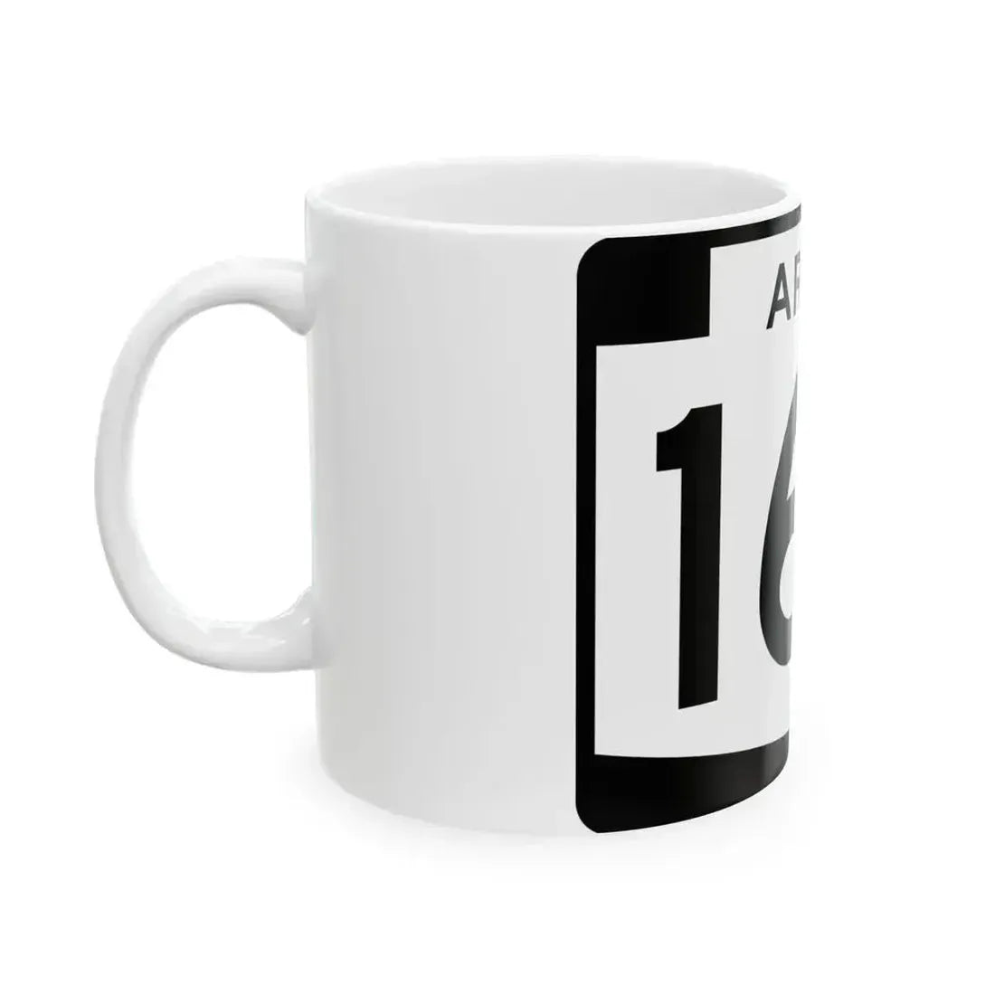 Arizona 169 (Arizona) (Road Sign) White Coffee Mug - Go Mug Yourself