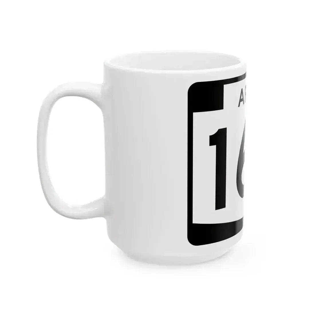 Arizona 169 (Arizona) (Road Sign) White Coffee Mug - Go Mug Yourself
